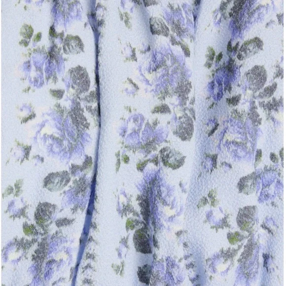 LoveShackFancy Floral Blue Ruffle Top XS NWT - Picture 3 of 6